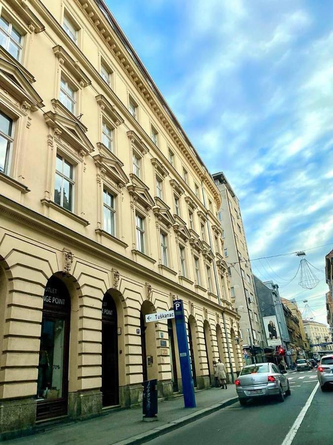 Art Deco Downtown Heritage Apartment Zagabria Esterno foto